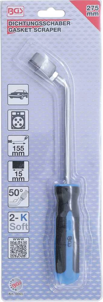 Bgs Technic Tarpinų grandiklis | kampuotas | 155 mm (6665)