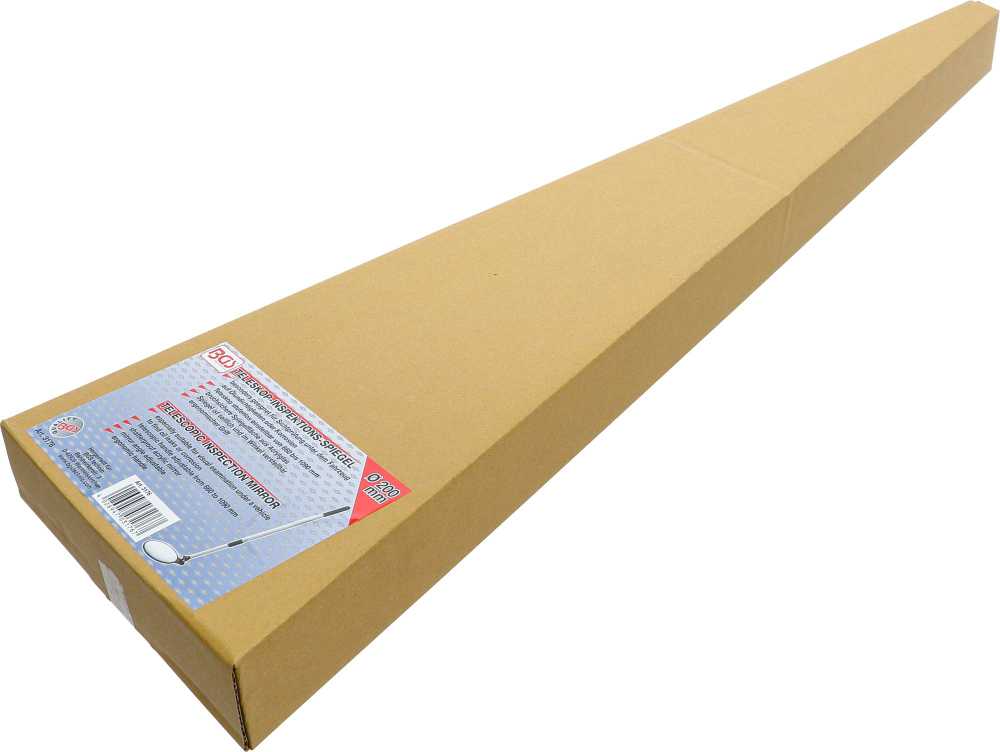 Bgs Technic Teleskopinis apžiūrėjimo veidrodis | sferinis | Ø 200 mm (3176)