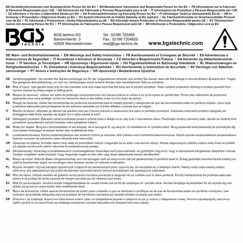 Bgs Technic Tento / markizės surinkimo rinkinys | 6 vnt. (88306)