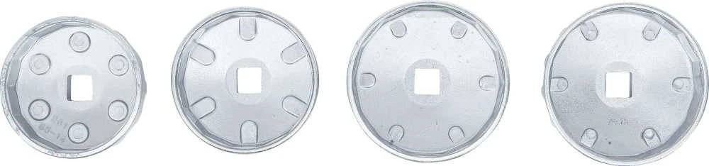 Bgs Technic Tepalo filtro lėkštelių rinkinys | Ø 65 - 75 mm | 4 vnt. (8384)