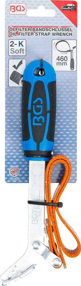 Bgs Technic Tepalo filtro raktas juostinis | Ø maks. 130 mm (1054)