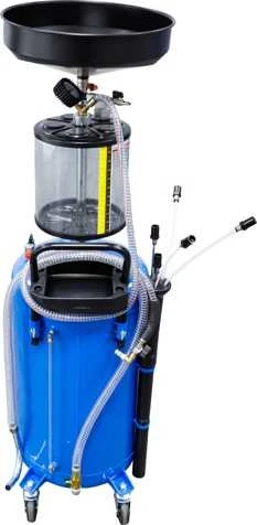 Bgs Technic Tepalo surinkimo talpa | su išsiurbimu ir išleidimu | kontrolinis bakelis | 80 l (7003)