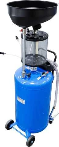 Bgs Technic Tepalo surinkimo talpa | su išsiurbimu ir išleidimu | kontrolinis bakelis | 80 l (7003)