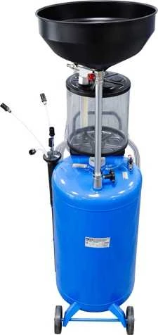 Bgs Technic Tepalo surinkimo talpa | su išsiurbimu ir išleidimu | kontrolinis bakelis | 80 l (7003)