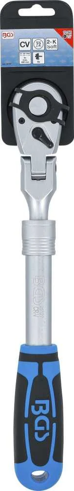 Bgs Technic Terkšlė galvutėms ištraukiama, lanksti | 12.5 mm (1/2") | 350 - 490 mm (25127)