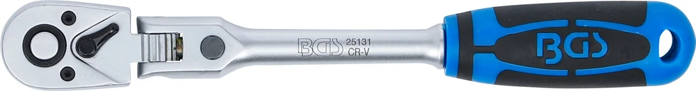 Bgs Technic Terkšlė galvutėms lankstoma | su fiksuojamos padėties užraktu | 10 mm (3/8") | 245 mm (25131)