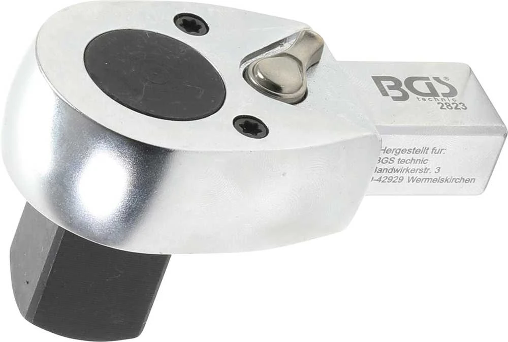 Bgs Technic Terkšlinė reversinė galvutė jėgos raktui | įstatoma 14 x 18 mm | smulkūs dantukai | 20 mm (3/4") (2823)