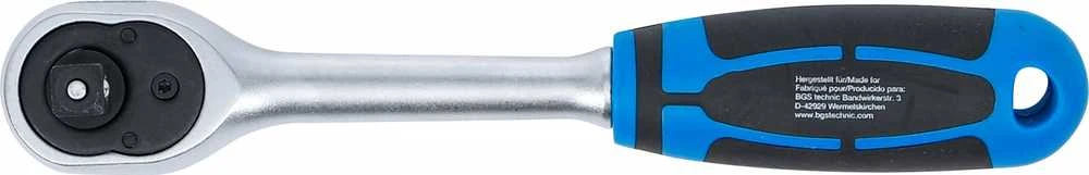 Bgs Technic Terkšlinis raktas reversinis | tiesus smulki eiga | 10 mm (3/8") (681)