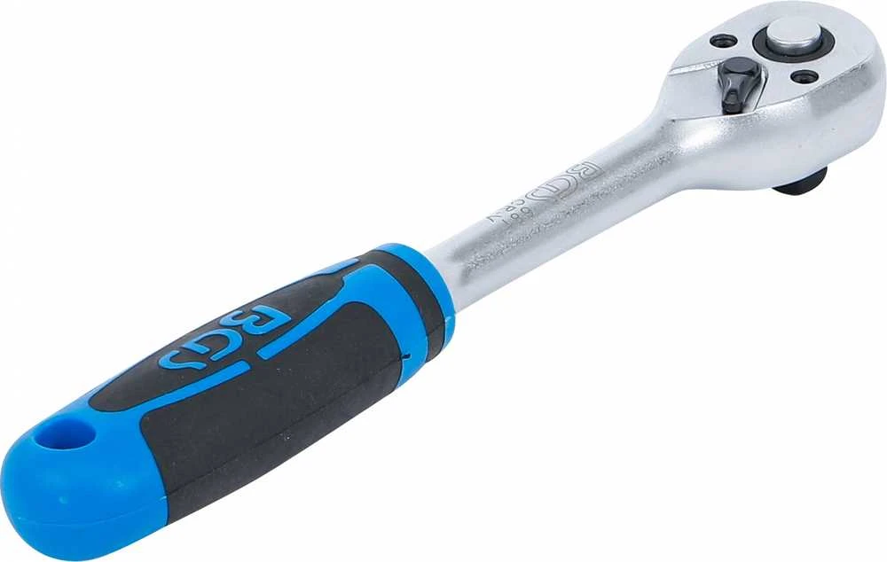 Bgs Technic Terkšlinis raktas reversinis | tiesus smulki eiga | 10 mm (3/8") (681)