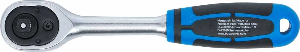 Bgs Technic Terkšlinis raktas reversinis | tiesus smulkūs dantukai | 6,3 mm (1/4") (680)