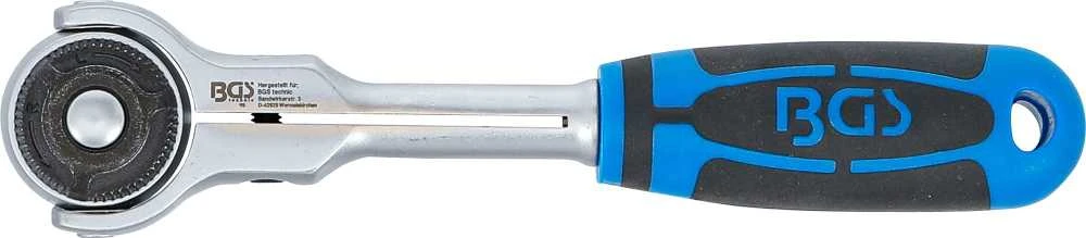 Bgs Technic Terkšlinis raktas šarnyrinis 180° | smulkūs dantukai | 10 mm (3/8") (113)