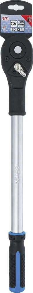 Bgs Technic Terkšlinis raktas su greitu atjungimu – 3/4" (20 mm) | 1560 Nm | 500 mm (232)