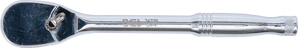Bgs Technic Terkšlinis raktas su perjungimu | 6.3 mm (1/4") | CrV | smulkūs dantukai (74709)