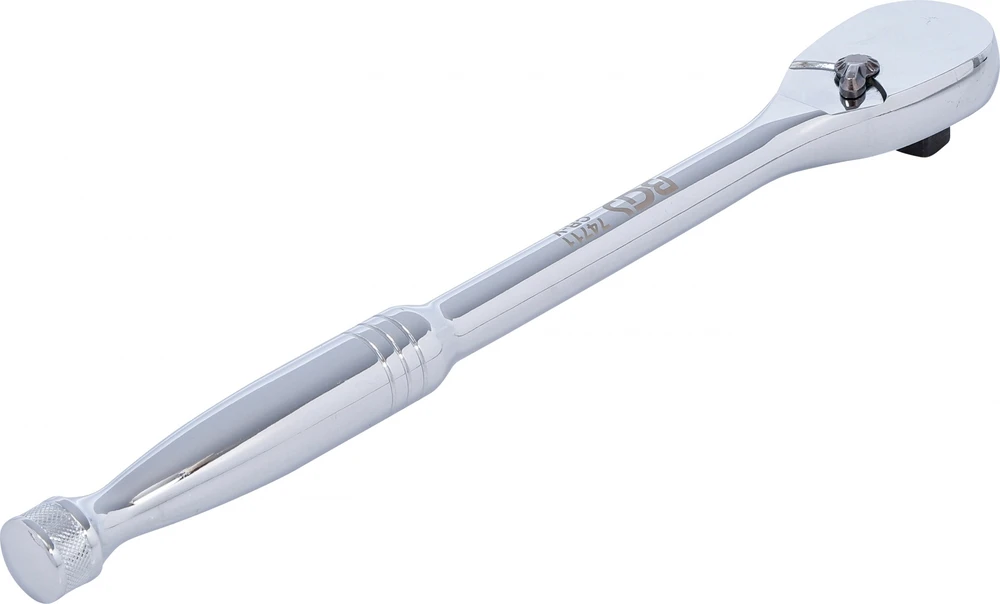 Bgs Technic Terkšlinis raktas su perjungimu | 12.5 mm (1/2") | CrV | smulkūs dantukai (74711)