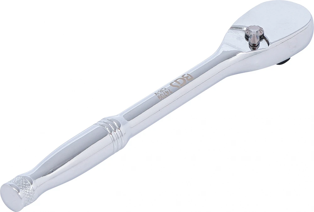 Bgs Technic Terkšlinis raktas su perjungimu | 6.3 mm (1/4") | CrV | smulkūs dantukai (74709)