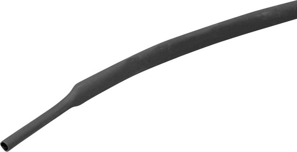 Bgs Technic Termoizoliacinė žarnelė (kembrikas) juoda | dėžutė | Ø 3.2 mm | 10 m (6923)