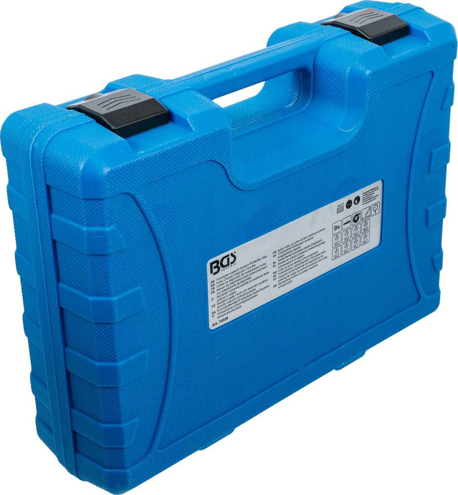 Bgs Technic Testavimo rinkinys turbo sistemoms | 9 vnt. (70339)