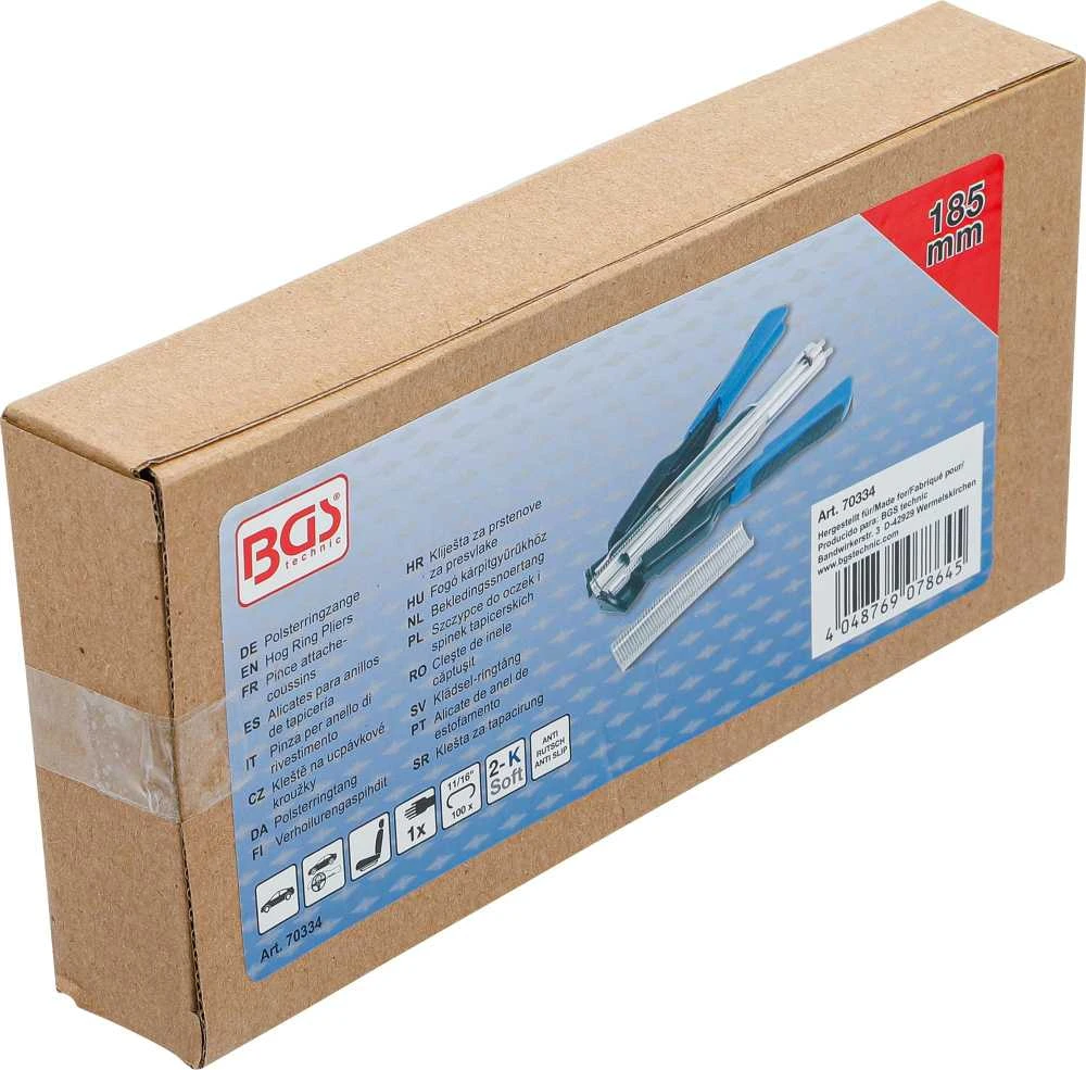 Bgs Technic Tinklo kniedijimo replės | 185 mm (70334)
