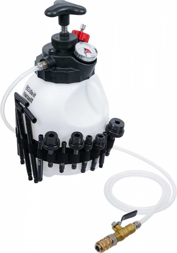 Bgs Technic Transmisijos alyvos pildymo įrankis su rankiniu siurbliu | 3 l | 12 adapterių (74264)