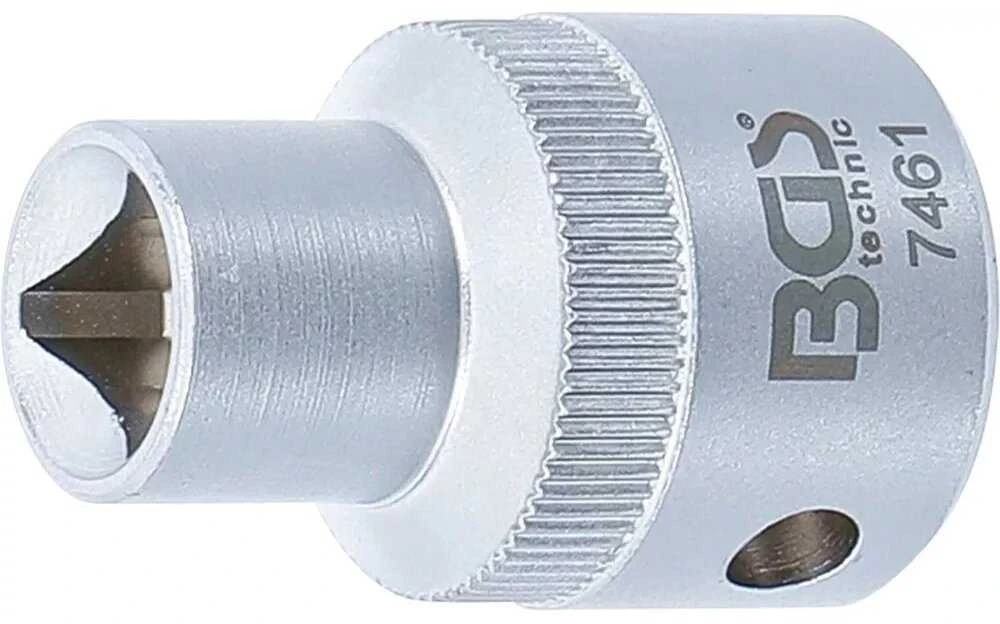 Bgs Technic Trikampė galvutė įpurškimo siurblio remontui 1/2", M6 (10 mm) (7461)