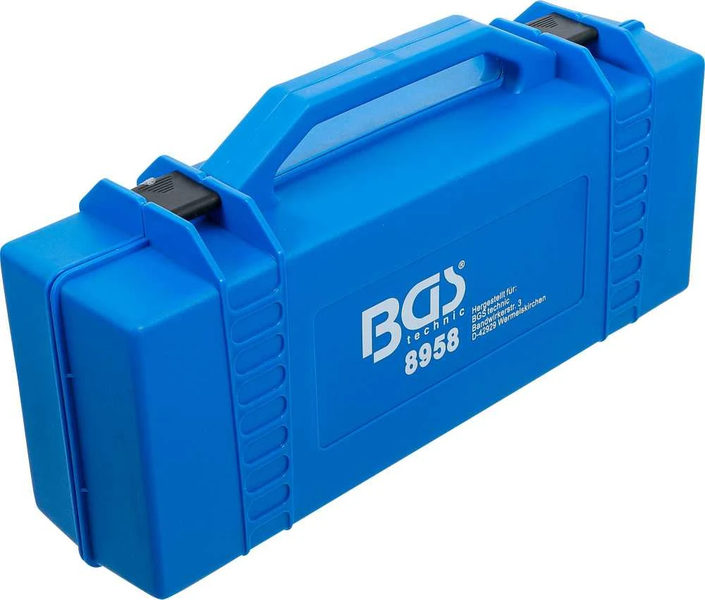 Bgs Technic Turbochargerio diagnostikos davikliai su manometrais | 55 - 60 - 65 - 70 mm (8958)