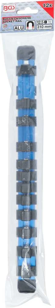 Bgs Technic Tvirtinimo juosta 12 auselių | magnetinė | 12,5 mm (1/2") galvutėms (9344)