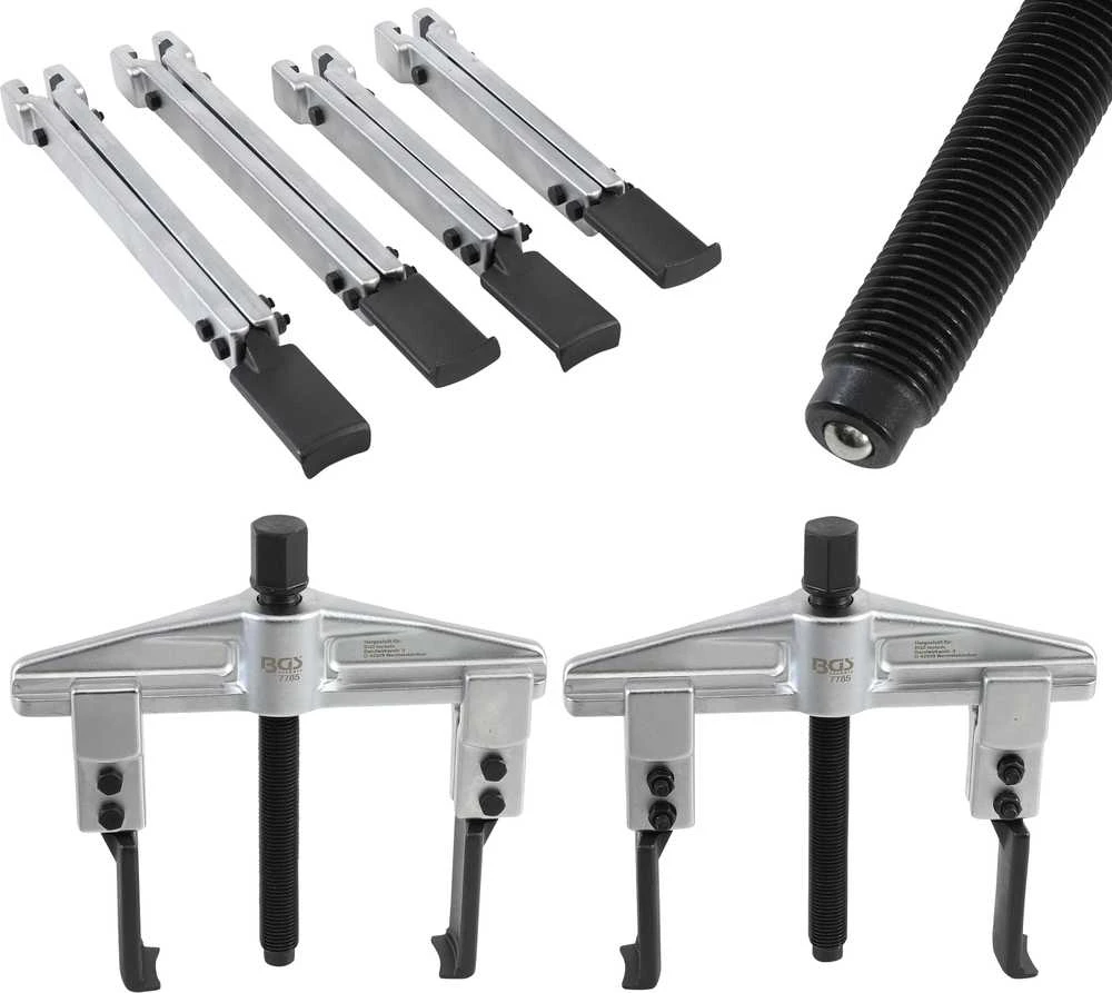 Bgs Technic Universalių nuėmėjų rinkinys 2-kojis | 35 - 130 mm | 7 vnt. (7785)