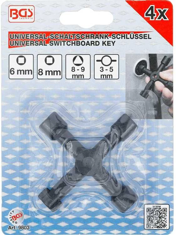 Bgs Technic Universalus skydinės/komutatoriaus raktas (9803)