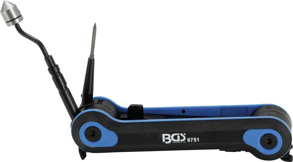 Bgs Technic Universalus šliavimo / šerpetų šalinimo nuo briaunų įrankis (6751)