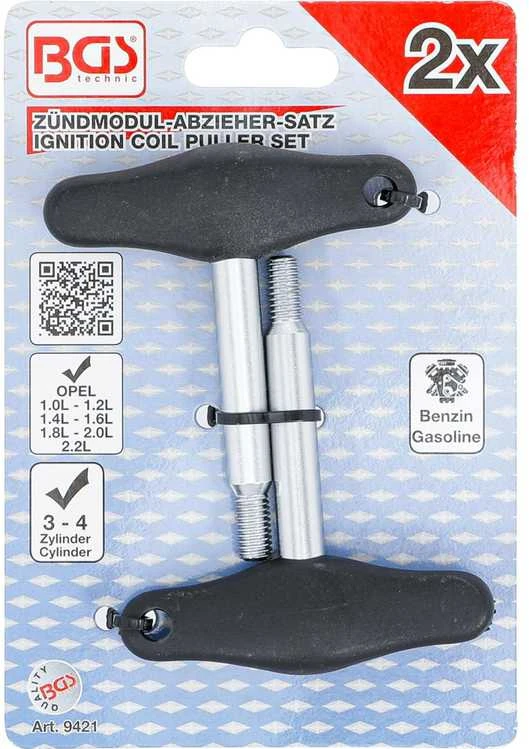 Bgs Technic Uždegimo ritės nuėmėjų rinkinys | Opel | 2 vnt. (9421)