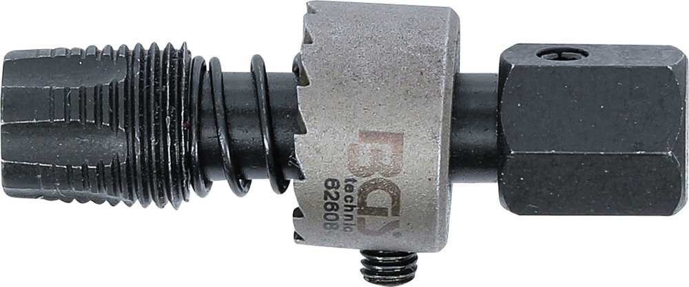 Bgs Technic Uždegimo žvakių sriegio valiklis su sandariklio raiberiu / pjaustytuvu | M14 x 1,25 (62608)