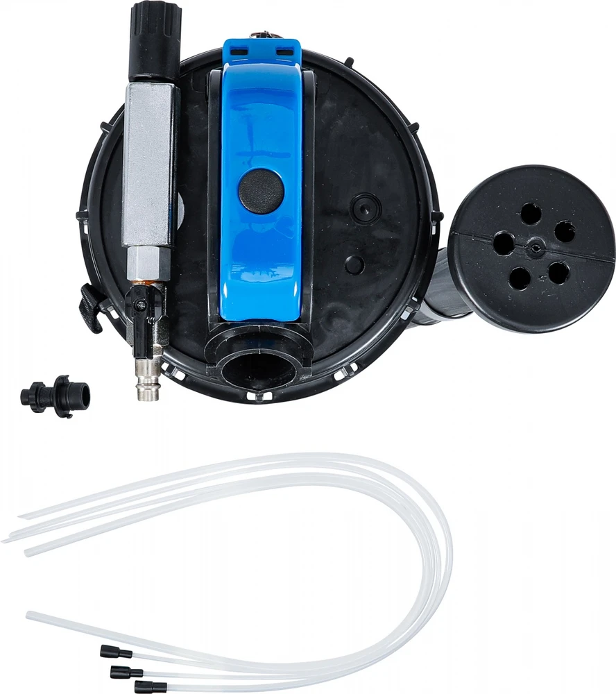 Bgs Technic Vakuuminė skysčių nusiurbimo pompa | pneumatinė ir rankinė | 10 l (74667)