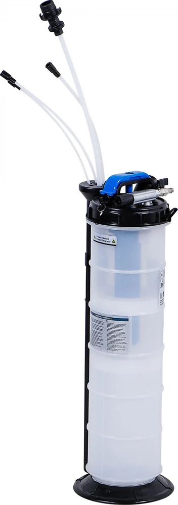 Bgs Technic Vakuuminė skysčių nusiurbimo pompa | pneumatinė ir rankinė | 10 l (74667)