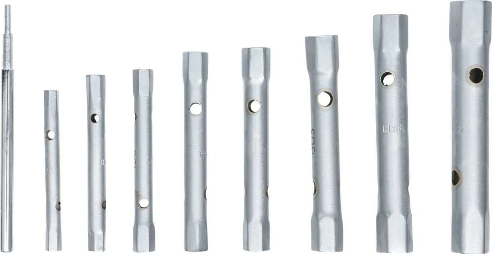 Bgs Technic Vamzdinių raktų rinkinys | 6x7 - 20x22 mm | 8 vnt. (1218)