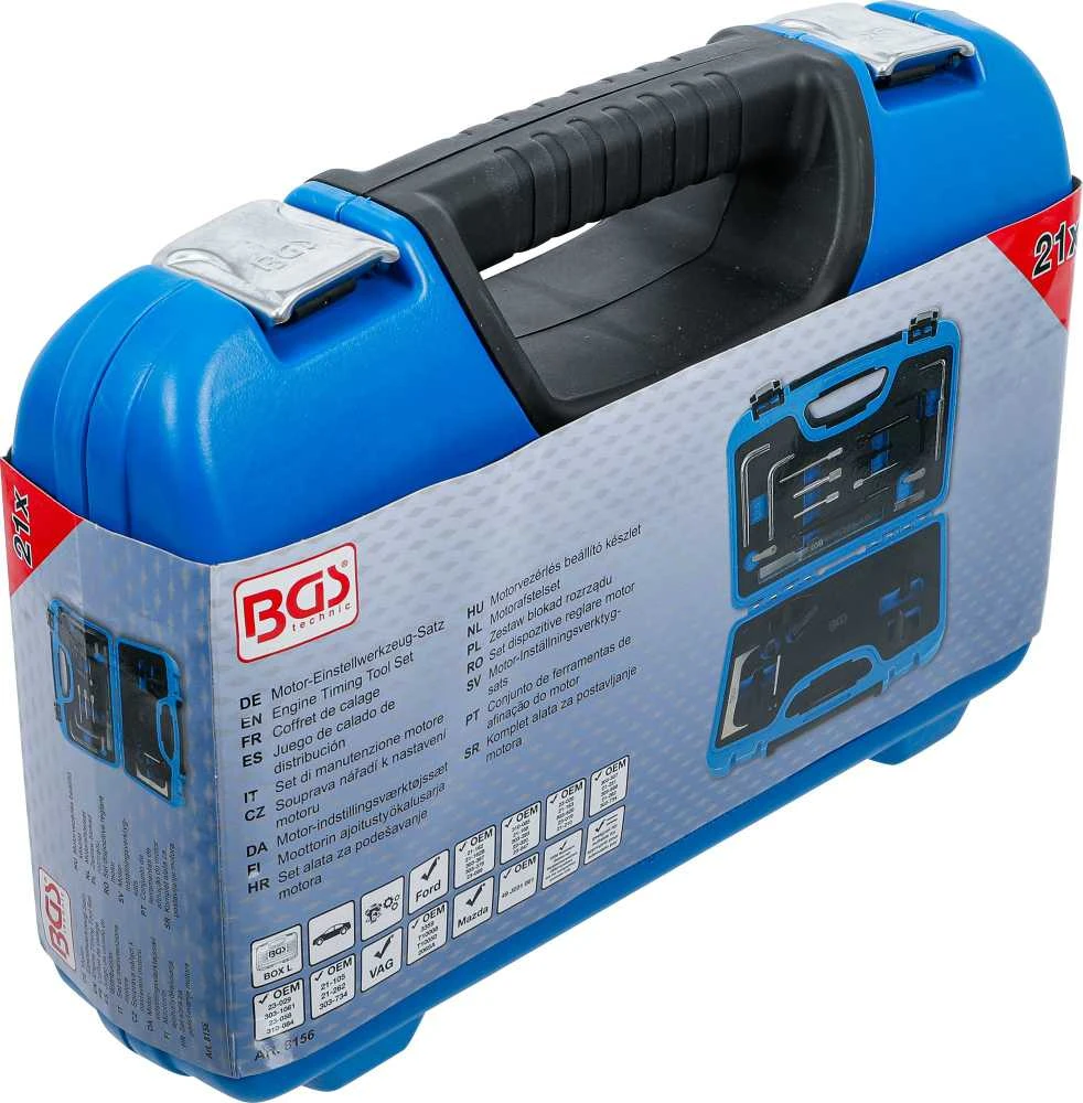 Bgs Technic Variklio fiksavimo įrankių rinkinys | Ford (8156)