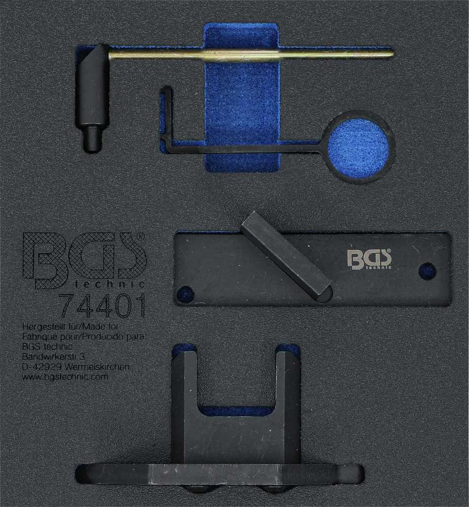 Bgs Technic Variklio fiksavimo įrankių rinkinys | Citroën, Peugeot 1.2 GDI PureTech (74401)
