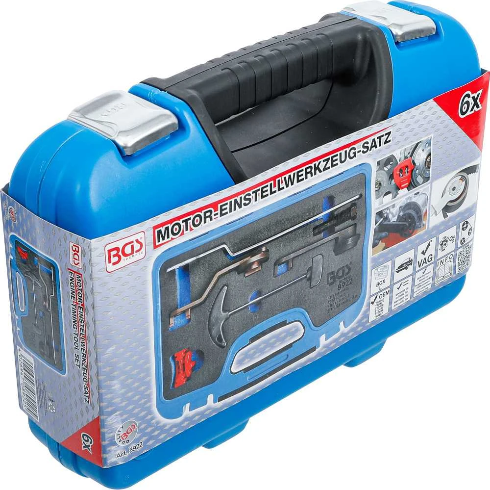 Bgs Technic Variklio fiksavimo įrankių rinkinys | VAG 1.0, 1.2, 1.4 (8922)