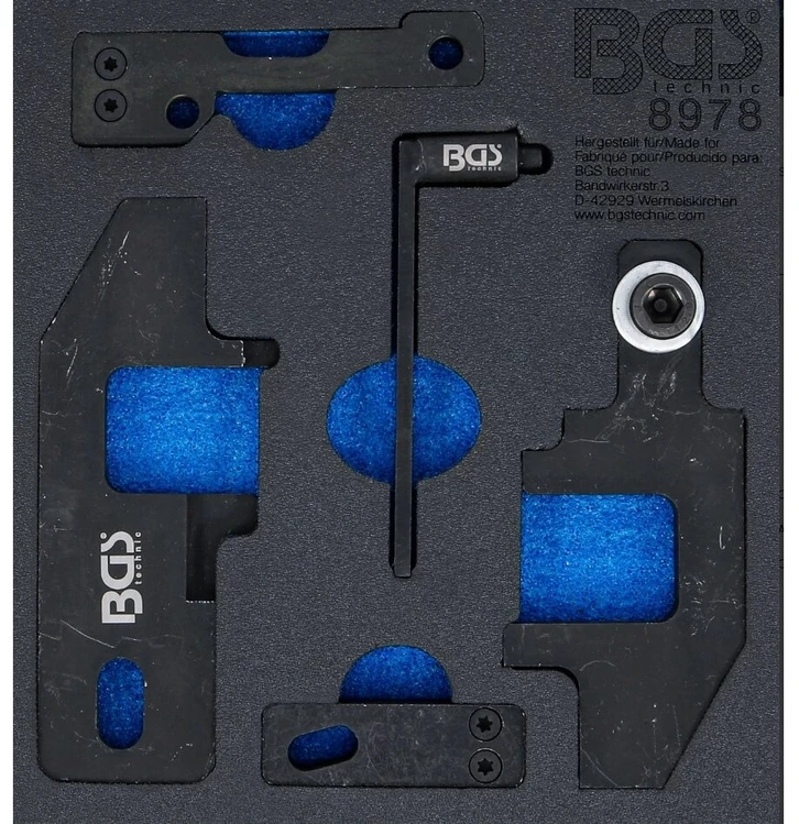 Bgs Technic Variklio paskirstymo įrankių įdėklas | PSA, Toyota 1.0/1.2 VTi | 1/6 (8978)