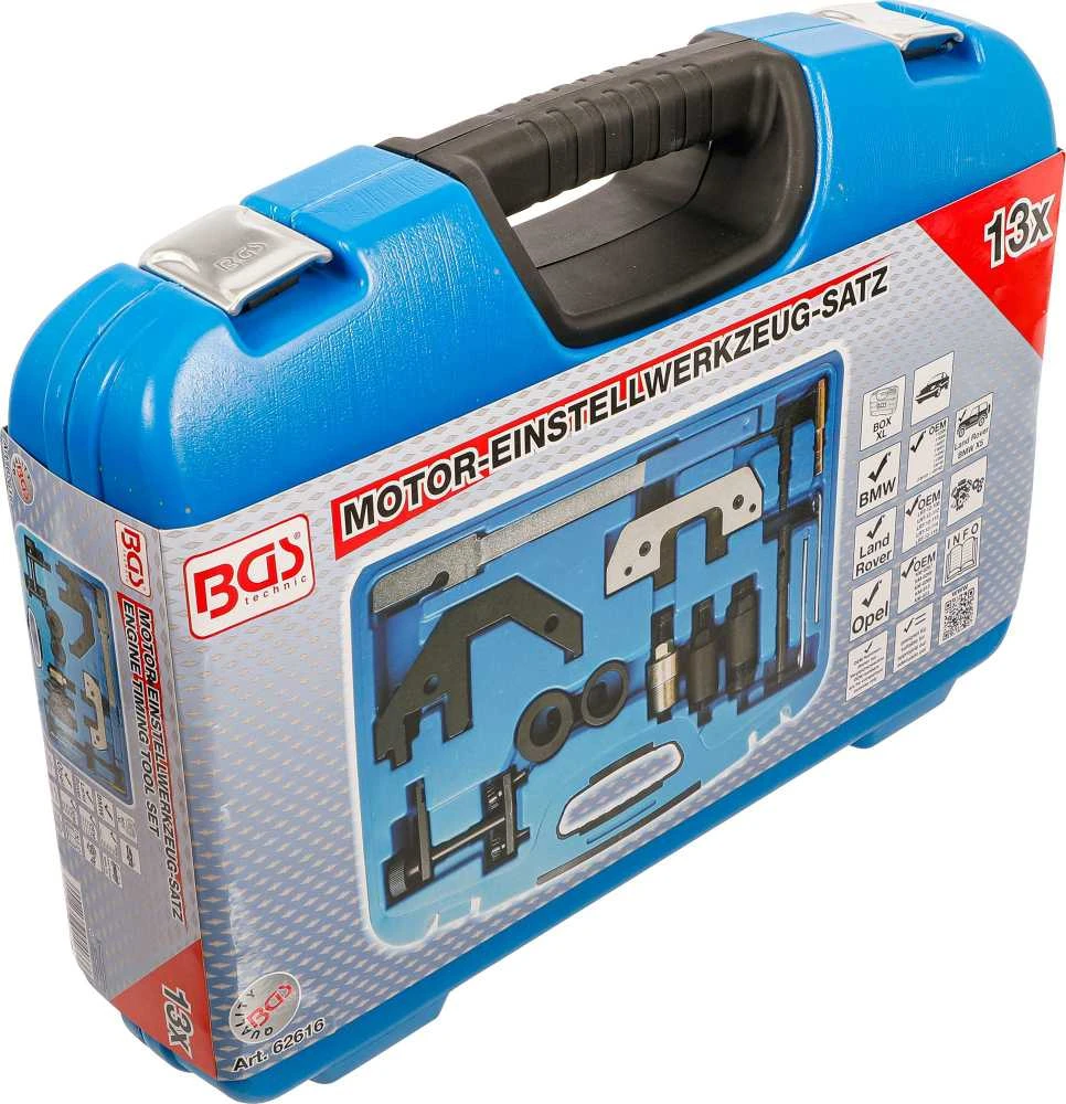 Bgs Technic Variklio fiksavimo rinkinys| BMW Diesel | 13 vnt. (62616)