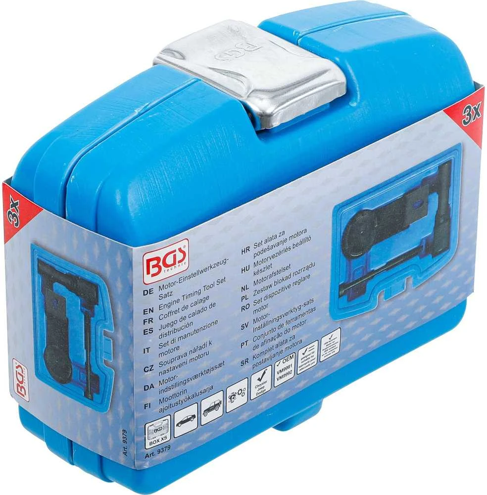 Bgs Technic Variklio fiksavimo rinkinys | Chrysler, Jeep, Dodge 2.8L Diesel (9379)