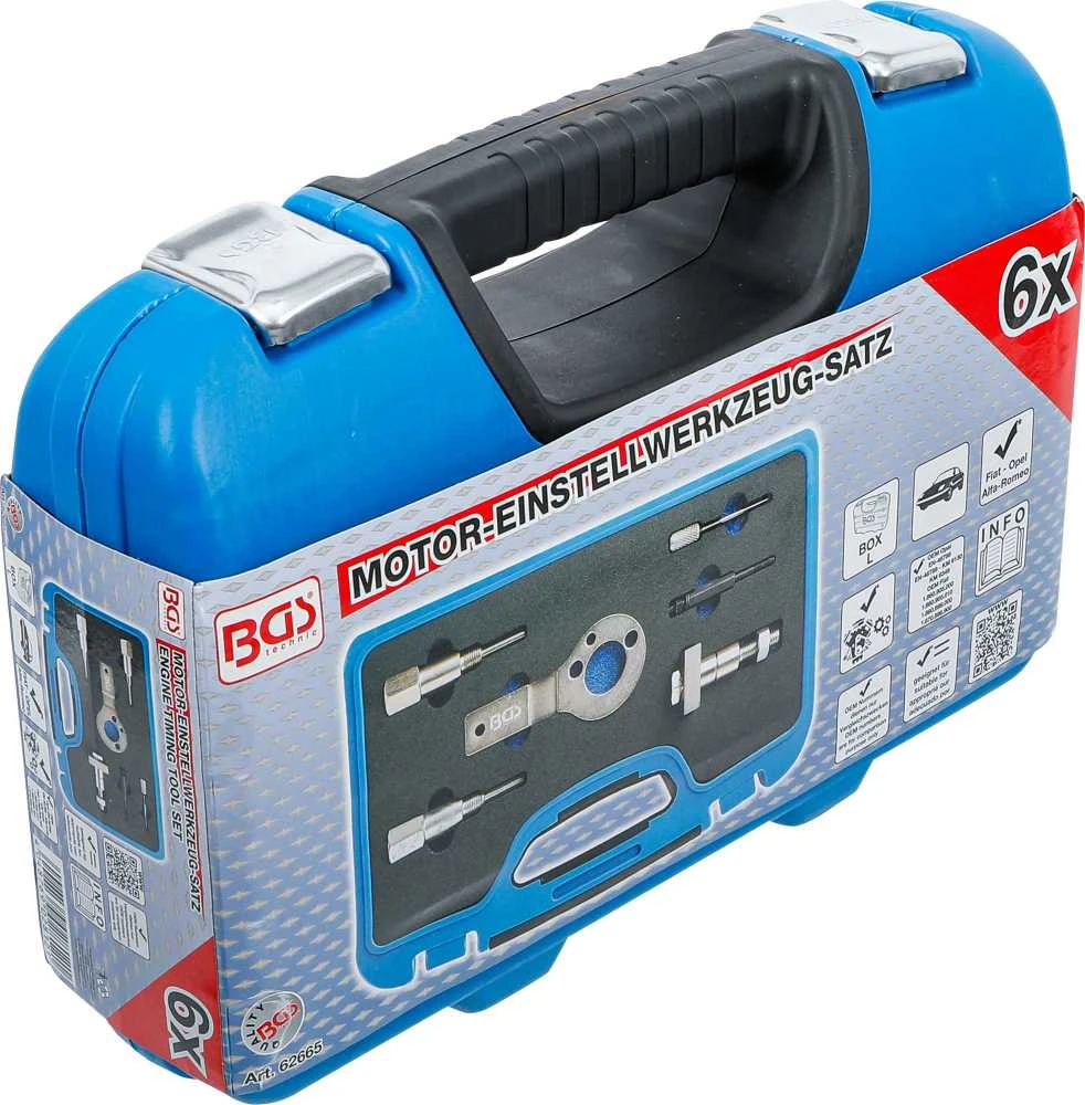 Bgs Technic Variklio fiksavimo rinkinys | Fiat 1.9 JTD 16V Multijet (62665)