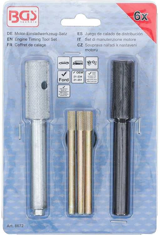 Bgs Technic Variklio fiksavimo rinkinys | Ford Duratorq 2.0, 2.4 Diesel (8672)