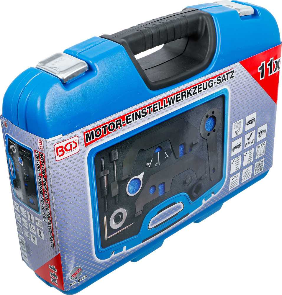 Bgs Technic Variklio fiksavimo rinkinys | BMW N62, N73 (8746)