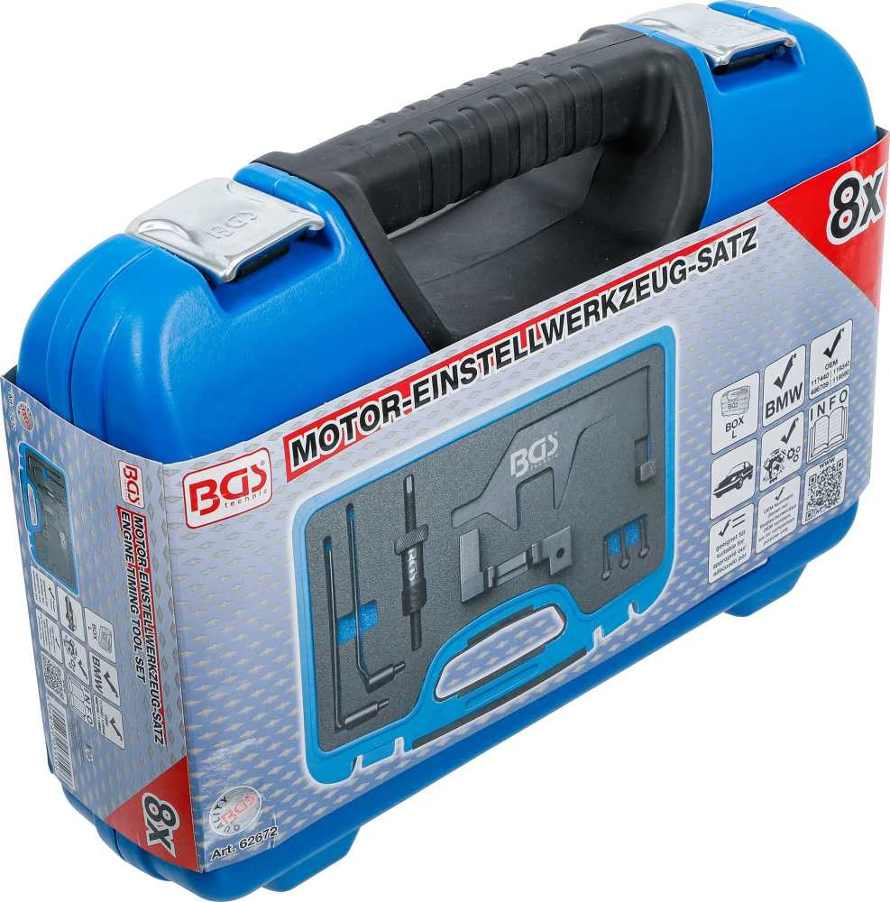 Bgs Technic Variklio fiksavimo rinkinys | BMW N13, N18 (62672)