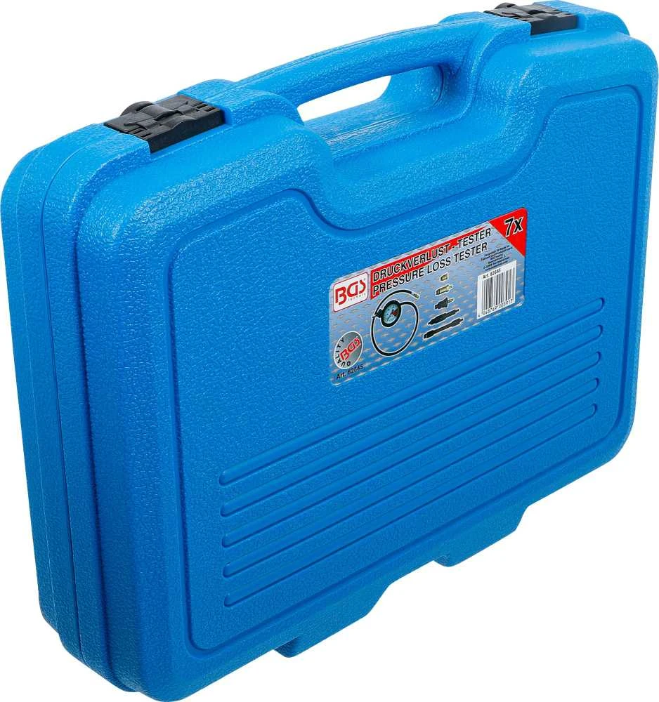 Bgs Technic Variklio spaudimo nuotėkio testavimo rinkinys | 7 vnt. (62645)
