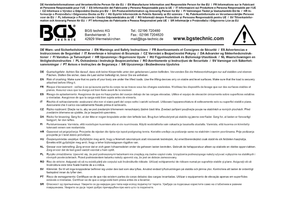 Bgs Technic Variklio stendas | 450 kg (9231)
