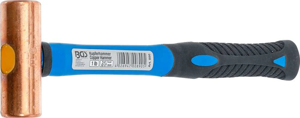 Bgs Technic Varinis plaktukas | 454 g (1 lb) galva (890)