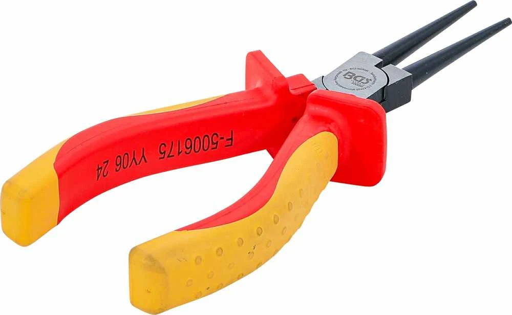 Bgs Technic VDE apvalios nosies replės | 160 mm (35886B)