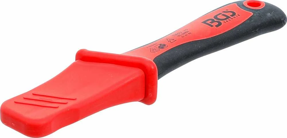 Bgs Technic VDE kabelių peilis su apsauga nuo slydimo (7965)
