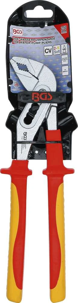 Bgs Technic VDE santechninės / reguliuojamos replės | 250 mm (7157)